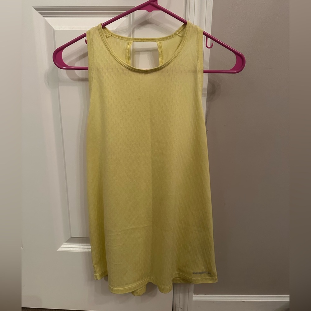 Patagonia Light Yellow Tank